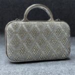 Crystal Top-Handle Evening Bag