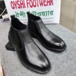 Premium Leather Chelsea Boots for Men - Black (CAT Edition)