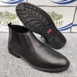 Premium Leather Side-Zip Chelsea Boots for Men