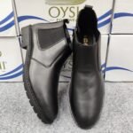 Premium Leather Side-Zip Chelsea Boots for Men - Image 3