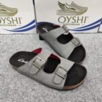 Premium Men’s Dual-Strap Suede Slide Sandals - Image 3