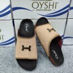Men’s Premium Suede Leather Slider – Tan Brown - Image 2